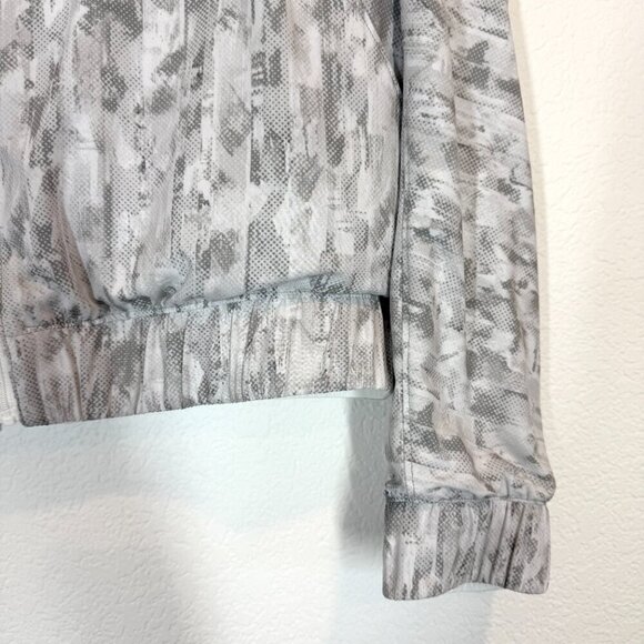 Lululemon  Gray White Away Jacket Reversible Light 8 - Picture 6 of 11